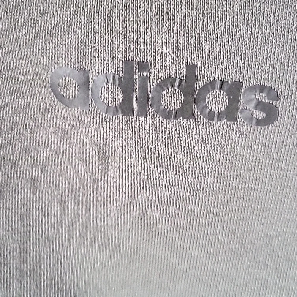 Adidas gray hoodie,  size M